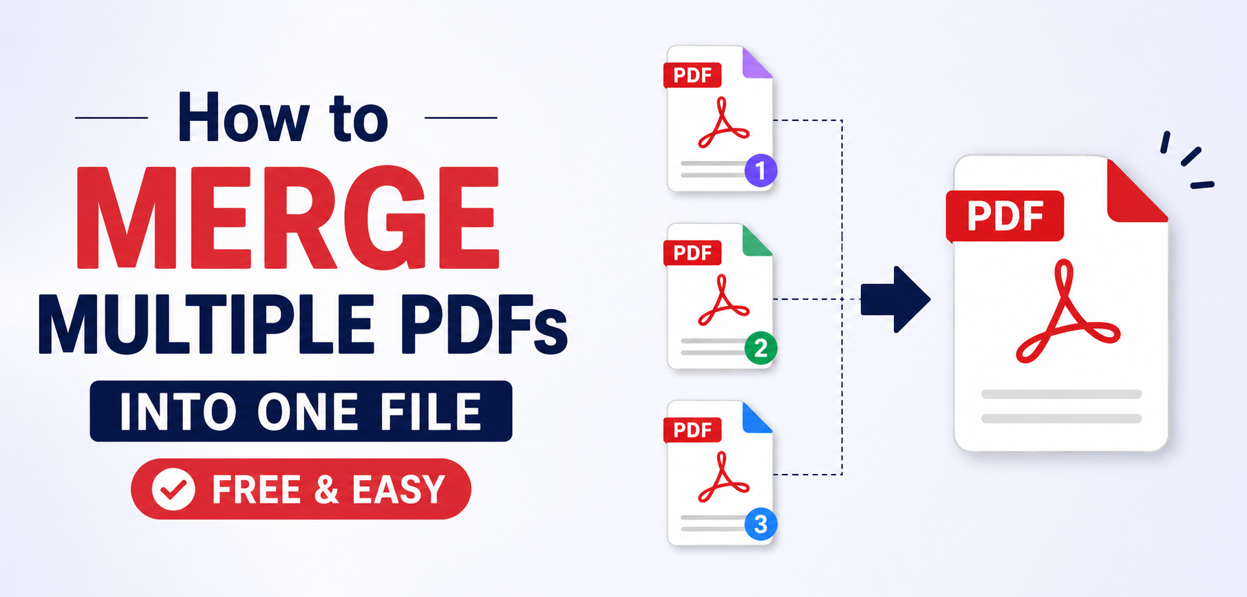 How to Merge Multiple PDFs into One File (Free & Easy)